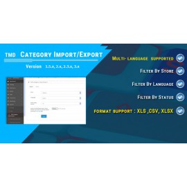 تصدير / استيراد فئة TMD (متعدد اللغات)