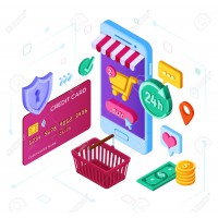 إنشاء تطبيق متجر الكتروني 